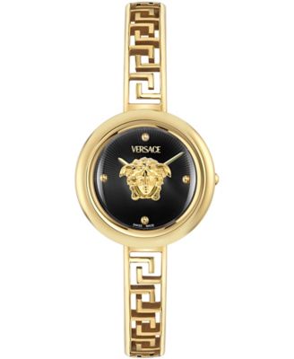 Women's Medusa Eclipse IP Yellow Gold Bracelet Watch, 28mm