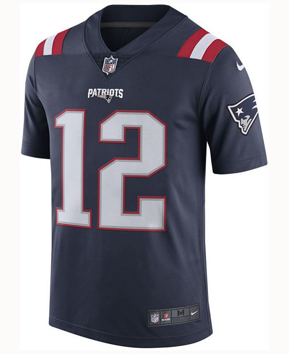 Nike Men's Tom Brady New England Patriots Limited Color Rush Jersey ...