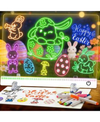 Neon Rechargeable LED Drawing Board