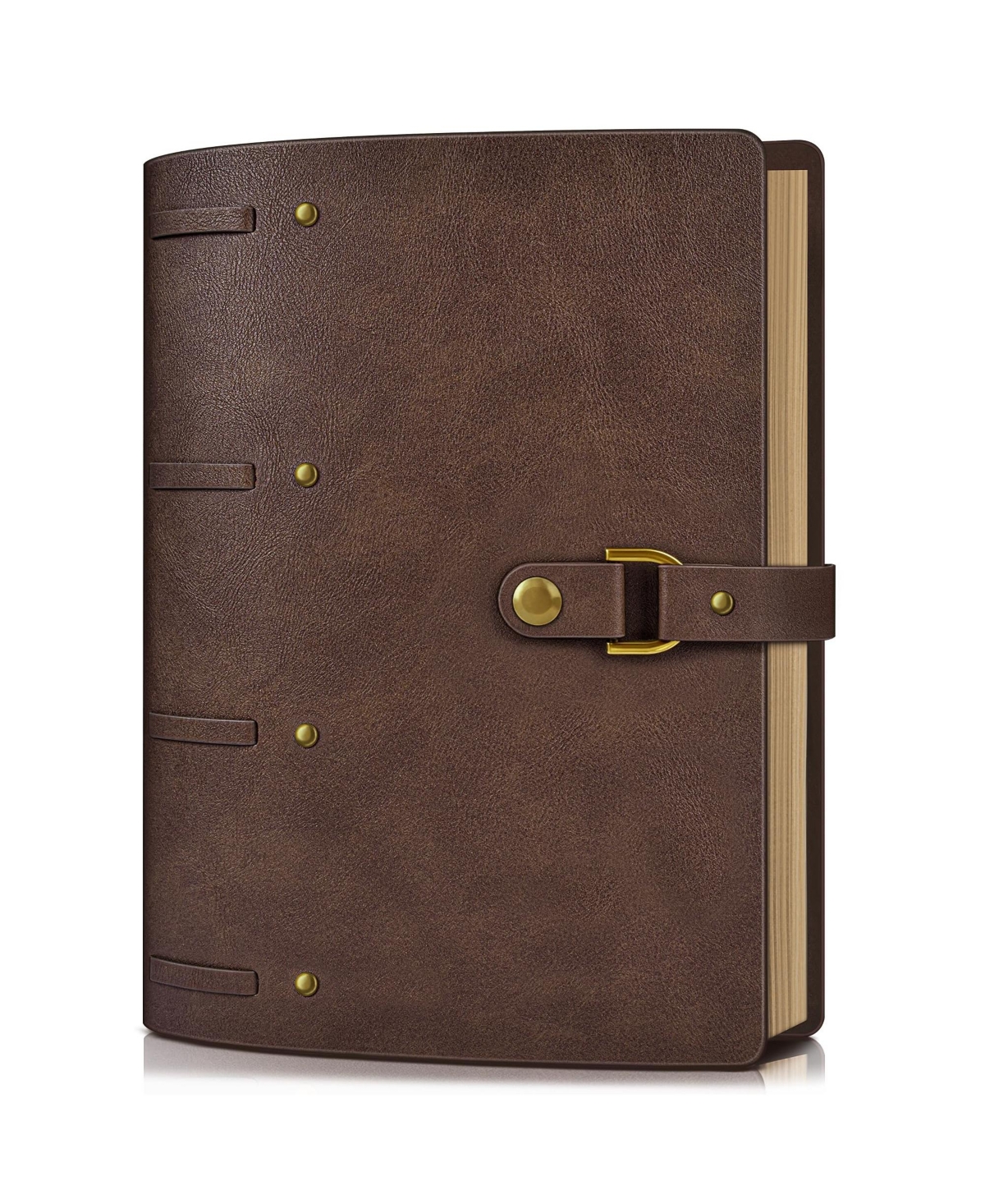 Danrong Leather Journal Notebook Refillable Lined Pages Vintage Travel Diary With Gift Box