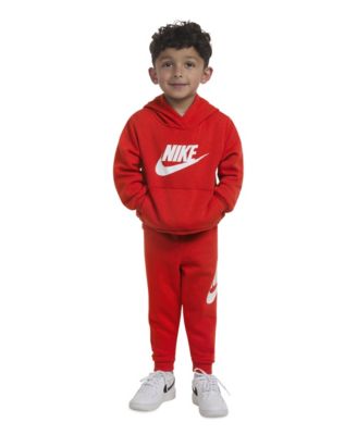 Boys' 2T-7 Fleece Logo Hoodie and Sweatpants, 2-Piece Set