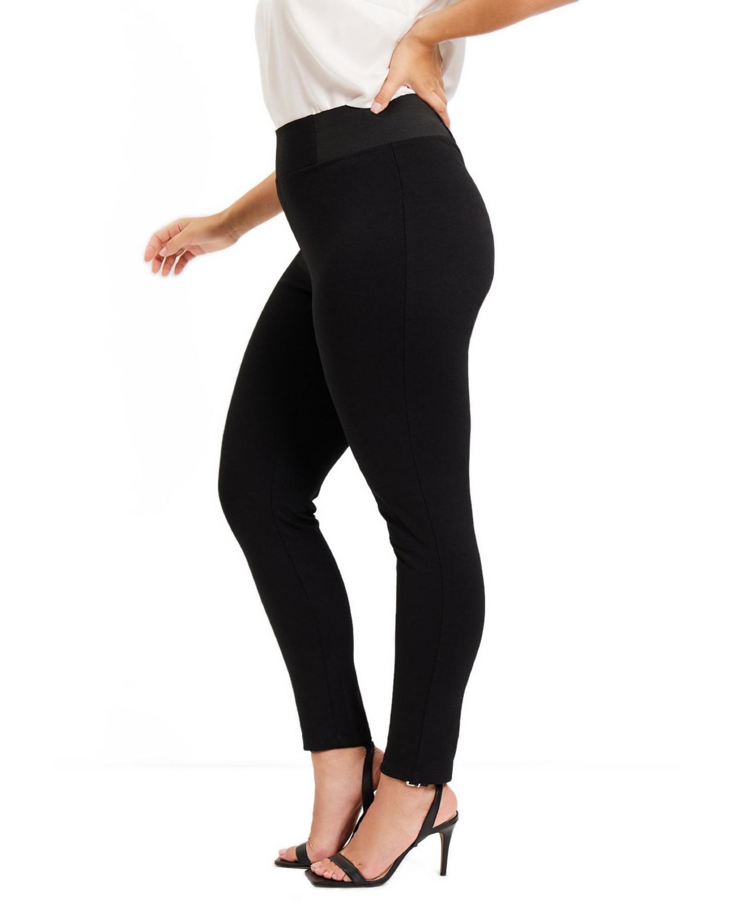 Women's June and Vie FormFit Classic Ponte Pant