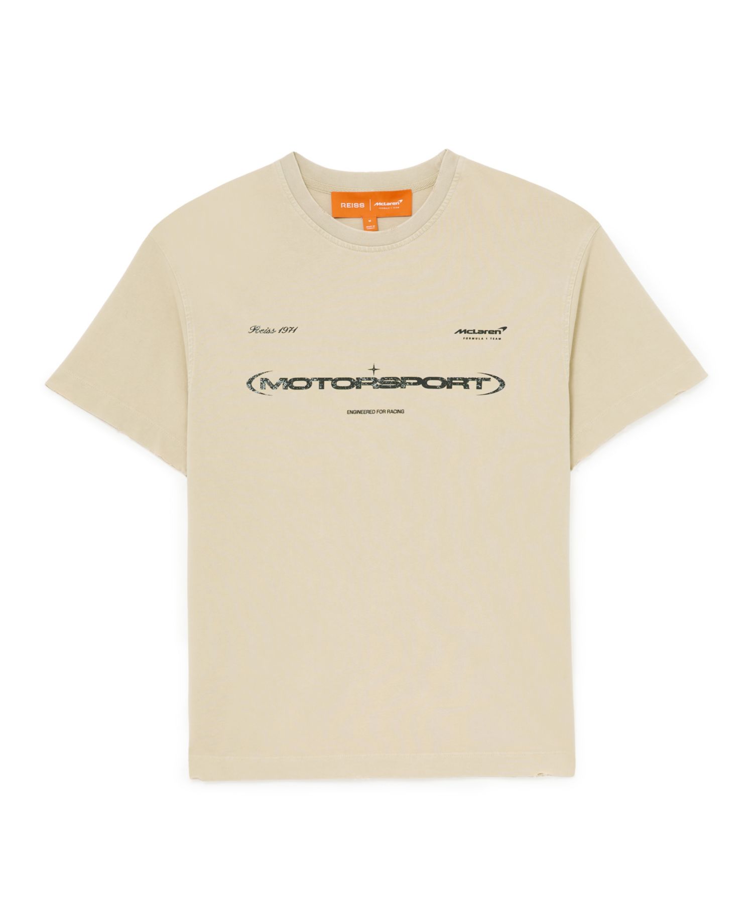 Men's Arkon McLaren Racing Relaxed-Fit Washed-Lightly-Distressed T-Shirt