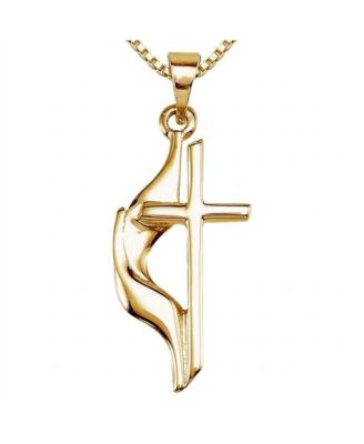 Methodist Cross Pendant