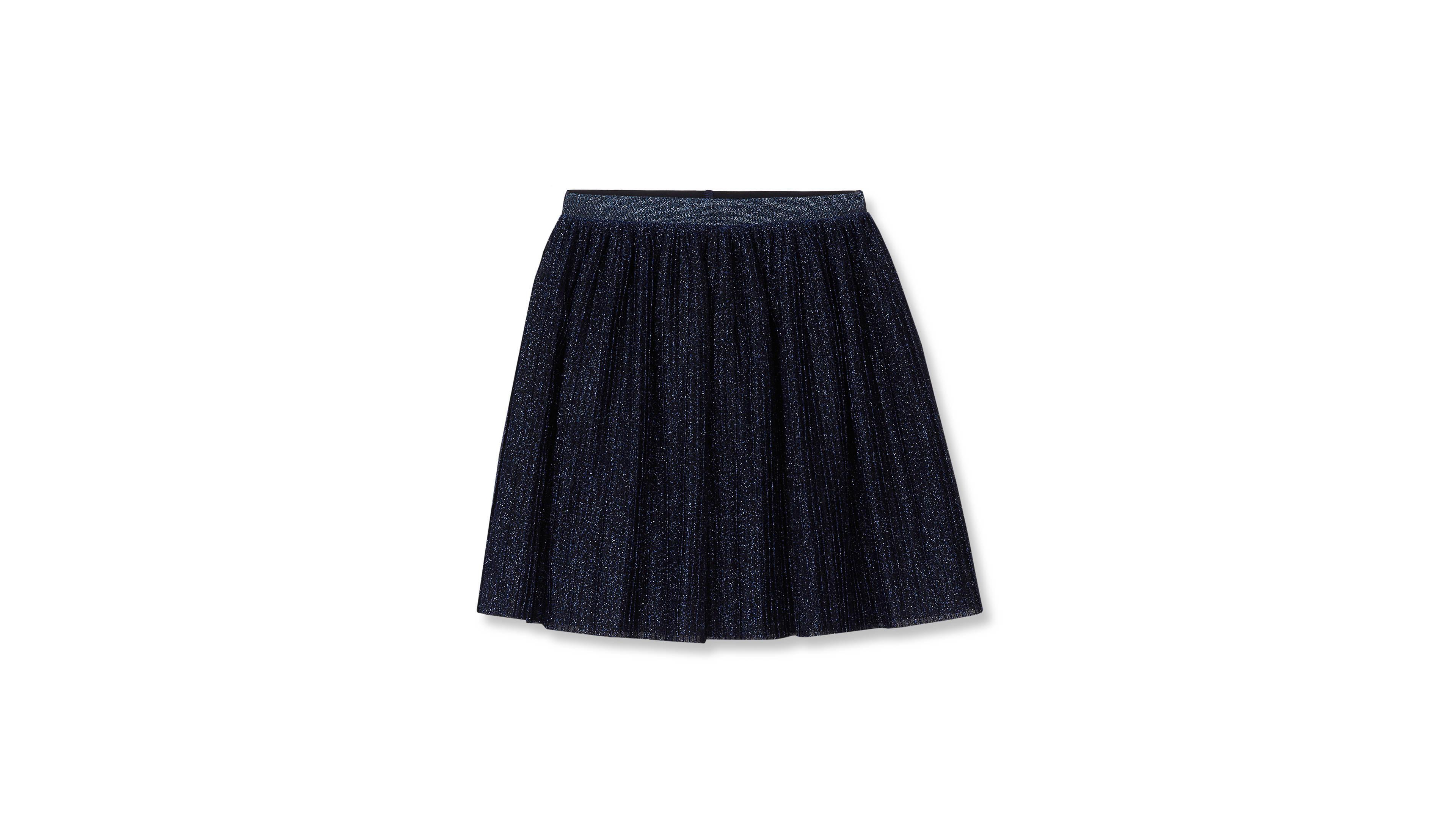 Lands' End Girls' 4-16 Pleated Metallic Tutu Skirt