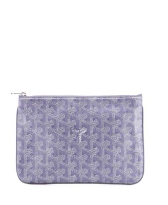 Senat Coated Canvas Zip Pouch