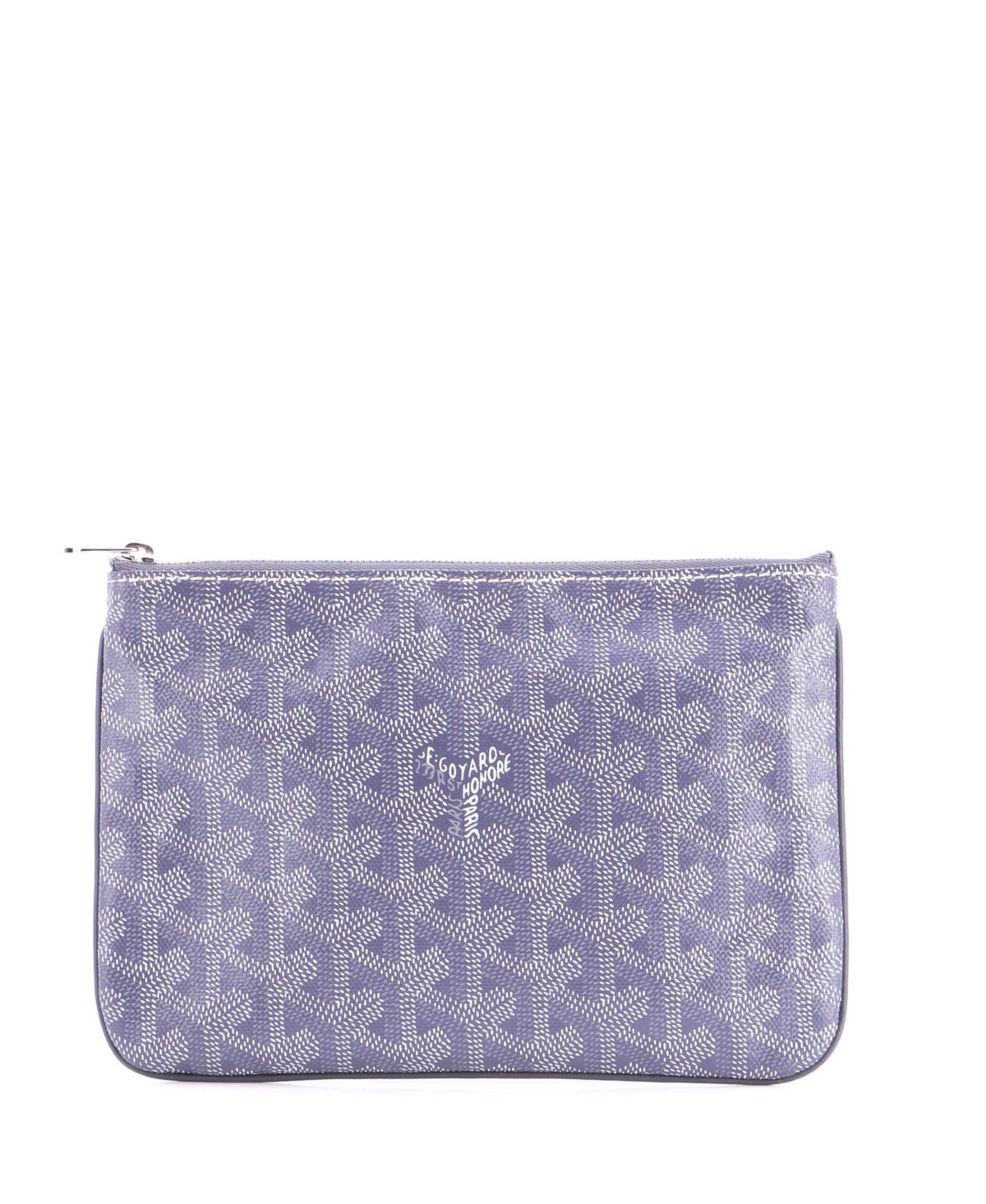 Pre-Owned Goyard Senat Coated Canvas Zip Pouch