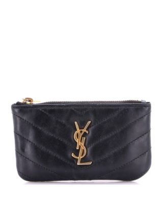Cassandre Matelass&eacute; Fragments Monogram Zip Card Holder