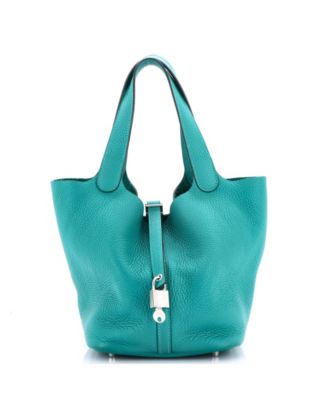 Pre-Owned Hermes MM Picotin Lock Bag Clemence