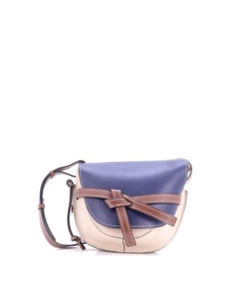 Gate Small Leather Shoulder Bag, 9"W x 8"H x 4"D
