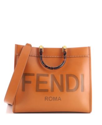 Sunshine Shopper Medium Leather Tote