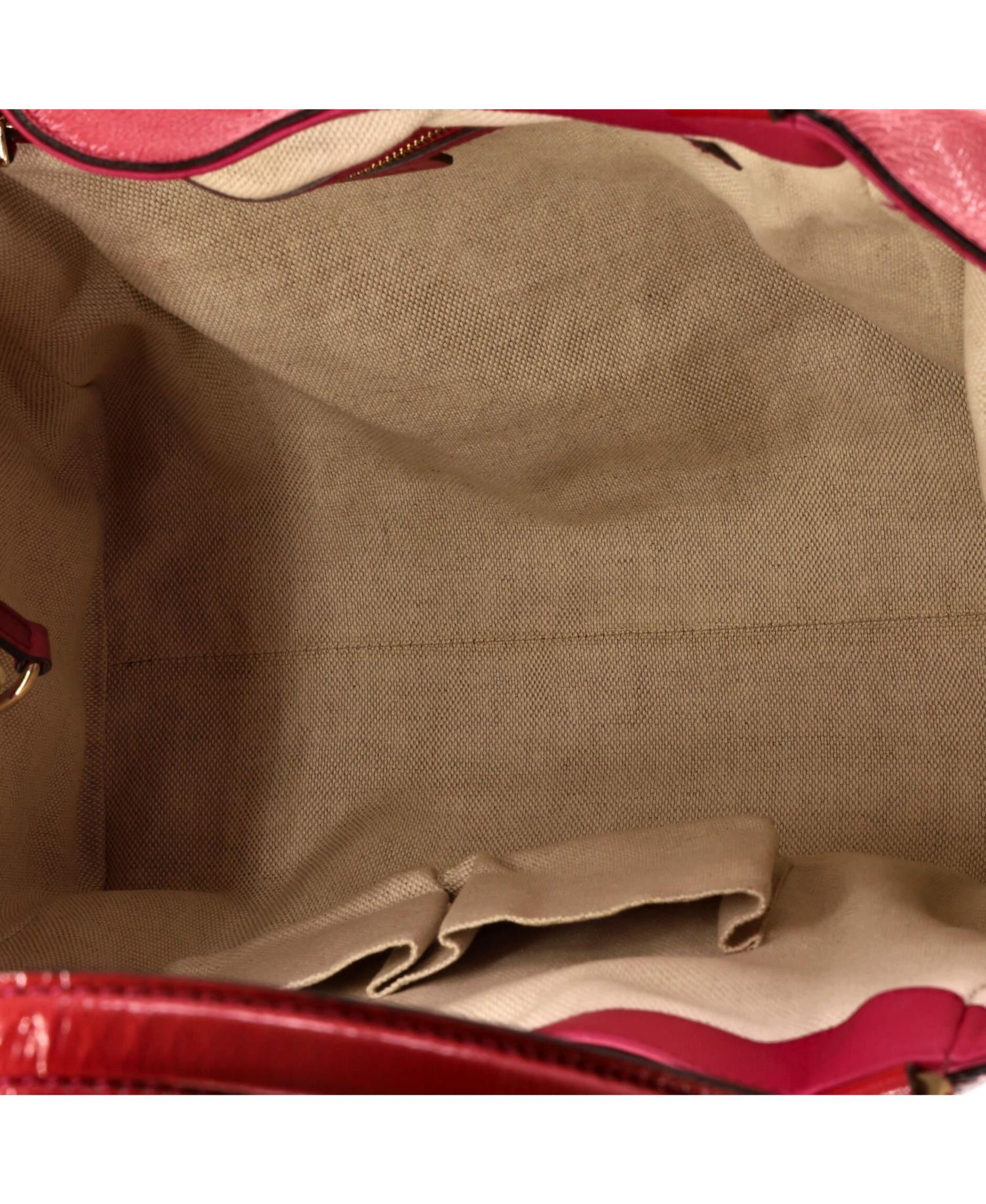 Soho Patent Leather Medium Shoulder Bag