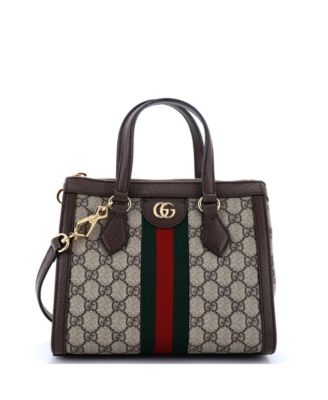 Ophidia Top Handle GG Coated Canvas Tote