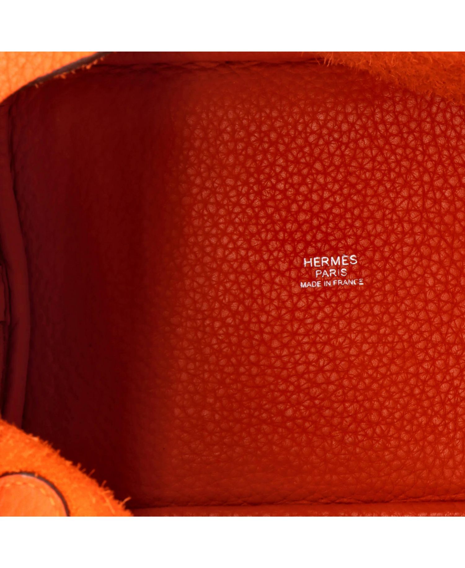 Pre-Owned Herm&eacute;s Picotin Lock Small Leather Bucket Bag