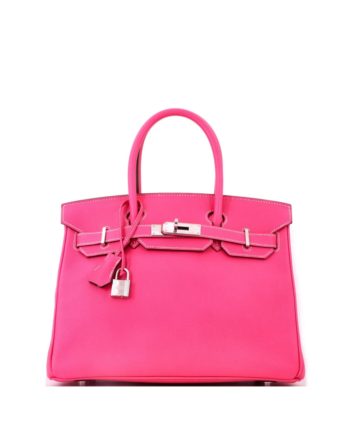Pre-Owned HERMES Candy Medium Top Handle Leather Tote
