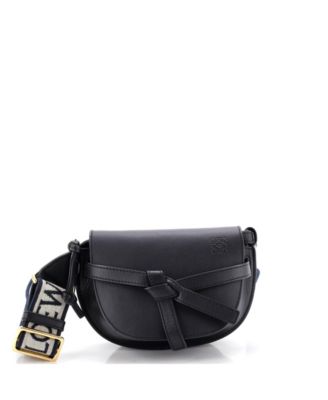 Mini Gate Dual Shoulder Bag Leather