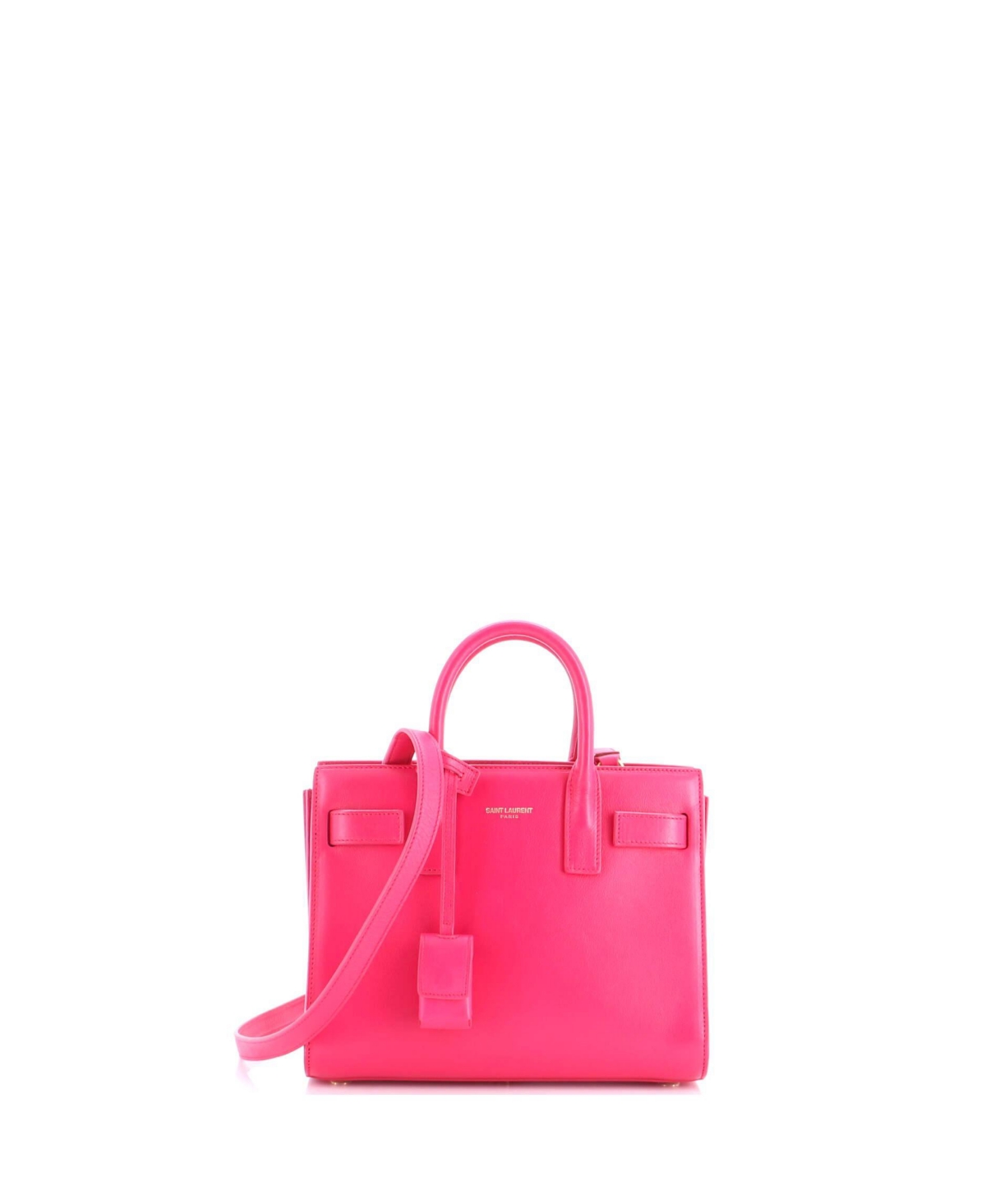 Pre-Owned Saint Laurent Nano Sac de Jour Bag Leather - Pink