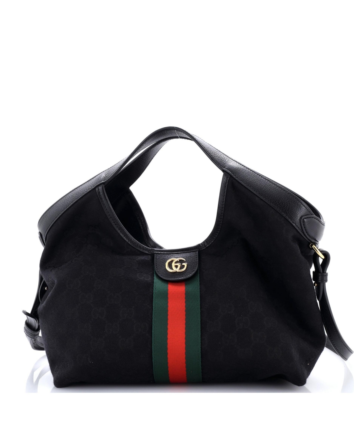 Pre-Owned Gucci Small Giglio Tote Gg Canvas