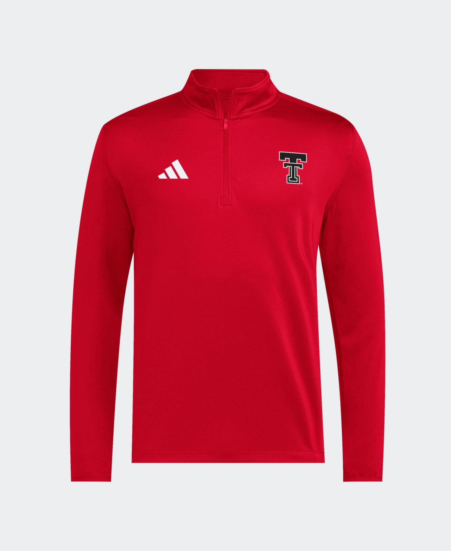 Men's Red Texas Tech Red Raiders 2026 Sideline Ultimate 365 Woven Quarter-Zip Pullover