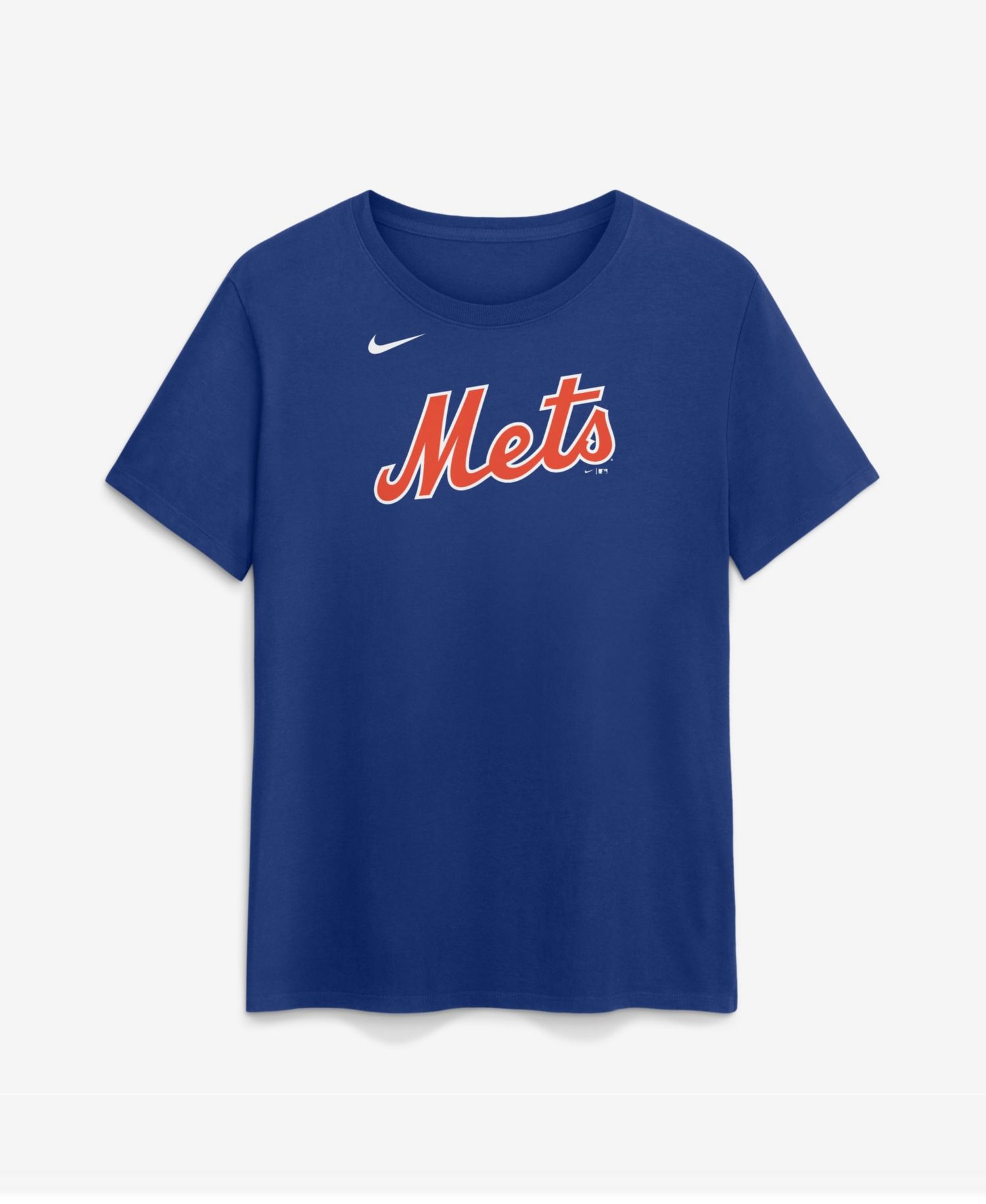 Women's Royal New York Mets Wordmark T-Shirt