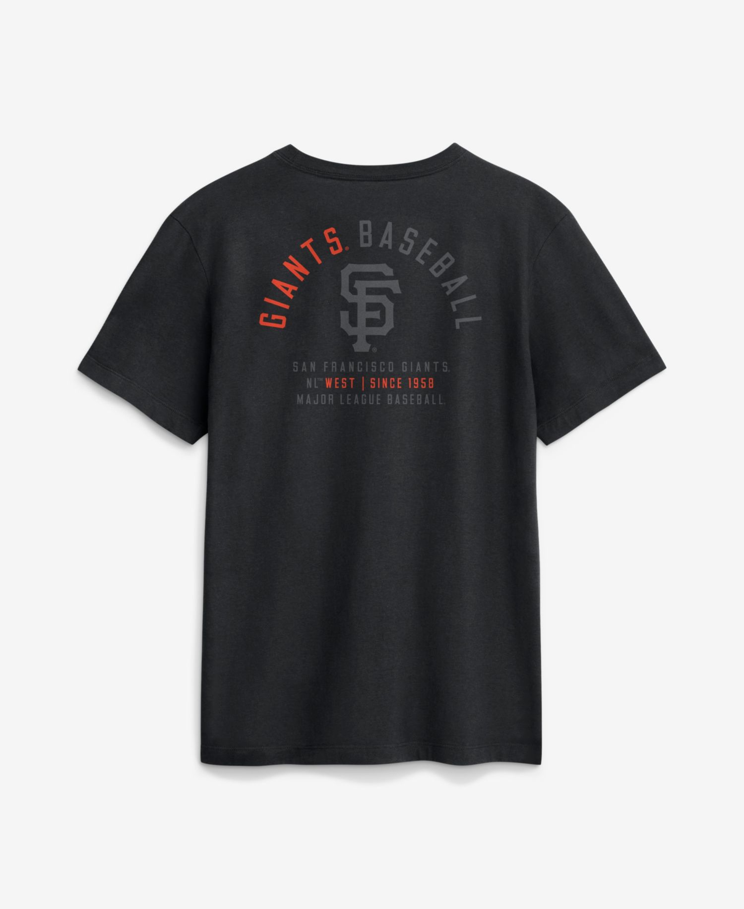 Men's Black San Francisco Giants Split Logo T-Shirt