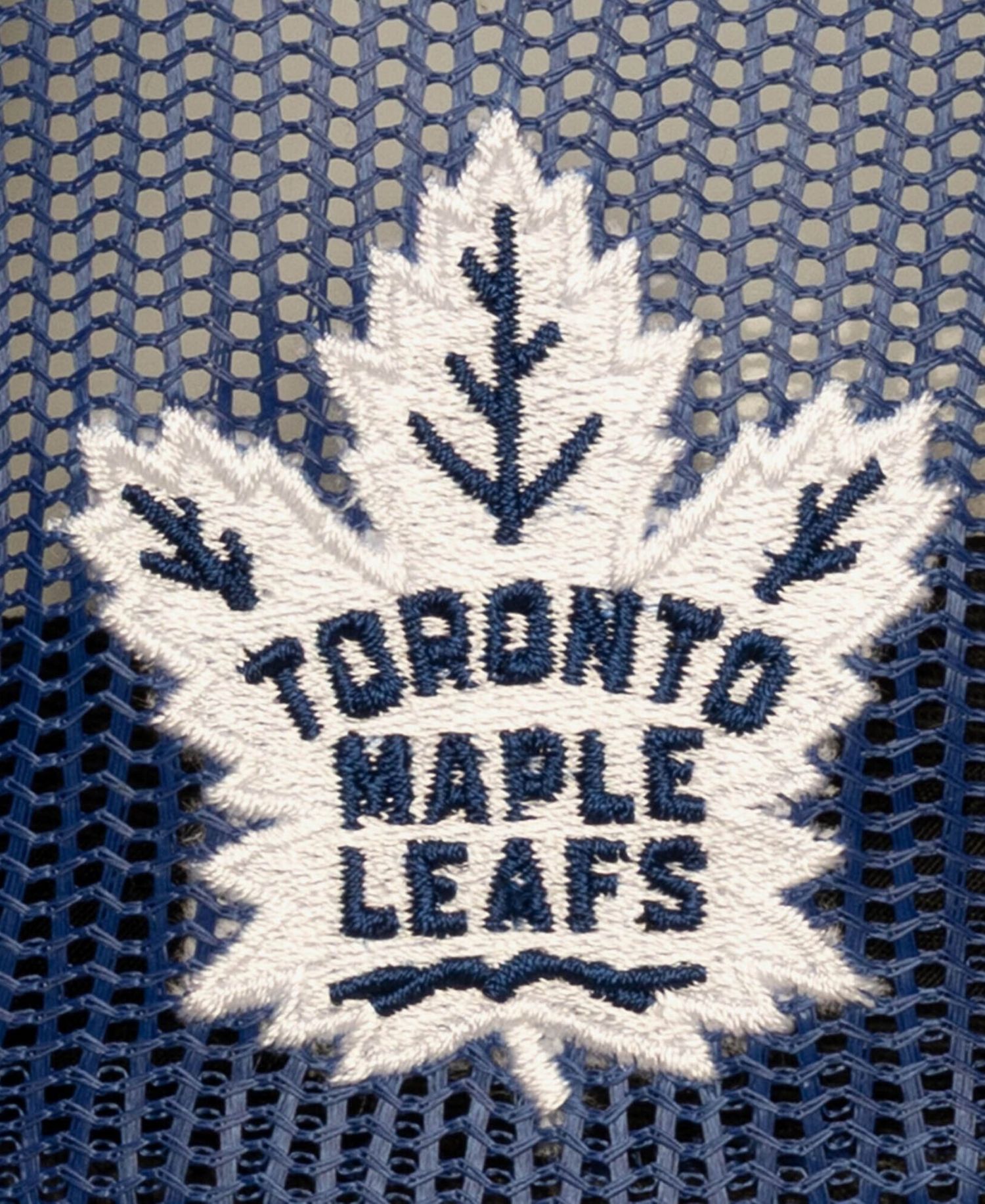 Men's Blue Toronto Maple Leafs Head Coach Trucker Adjustable Hat