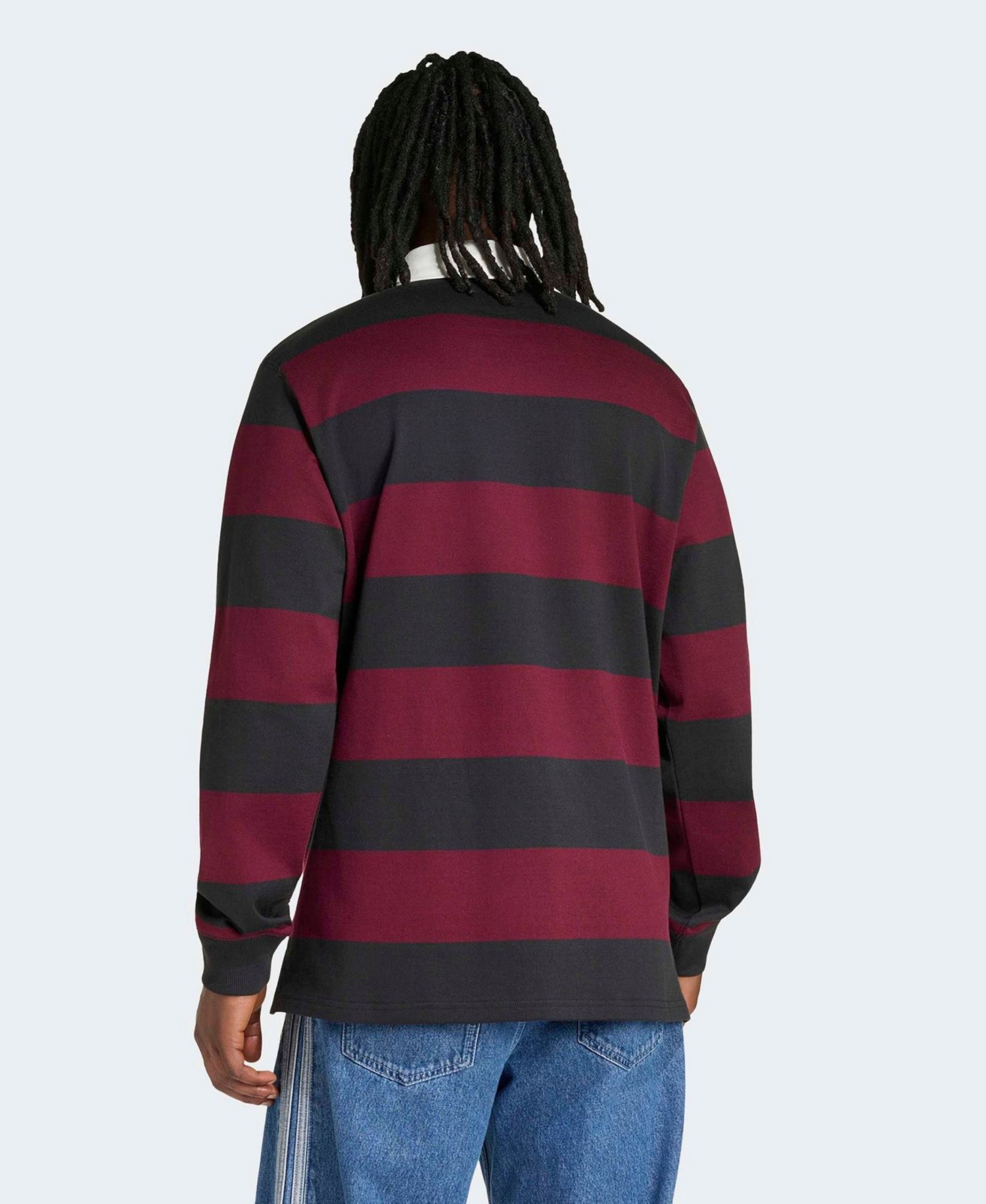 Men's Maroon/Black All Blacks Heritage Long Sleeve Polo Shirt