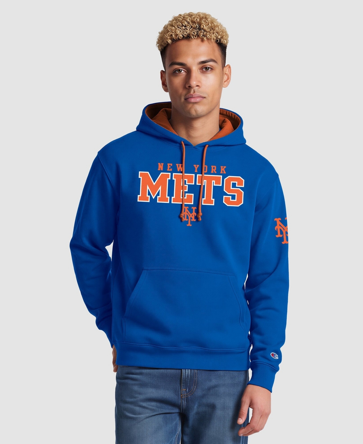 Champion Men's New York Mets Fleece Hoodie