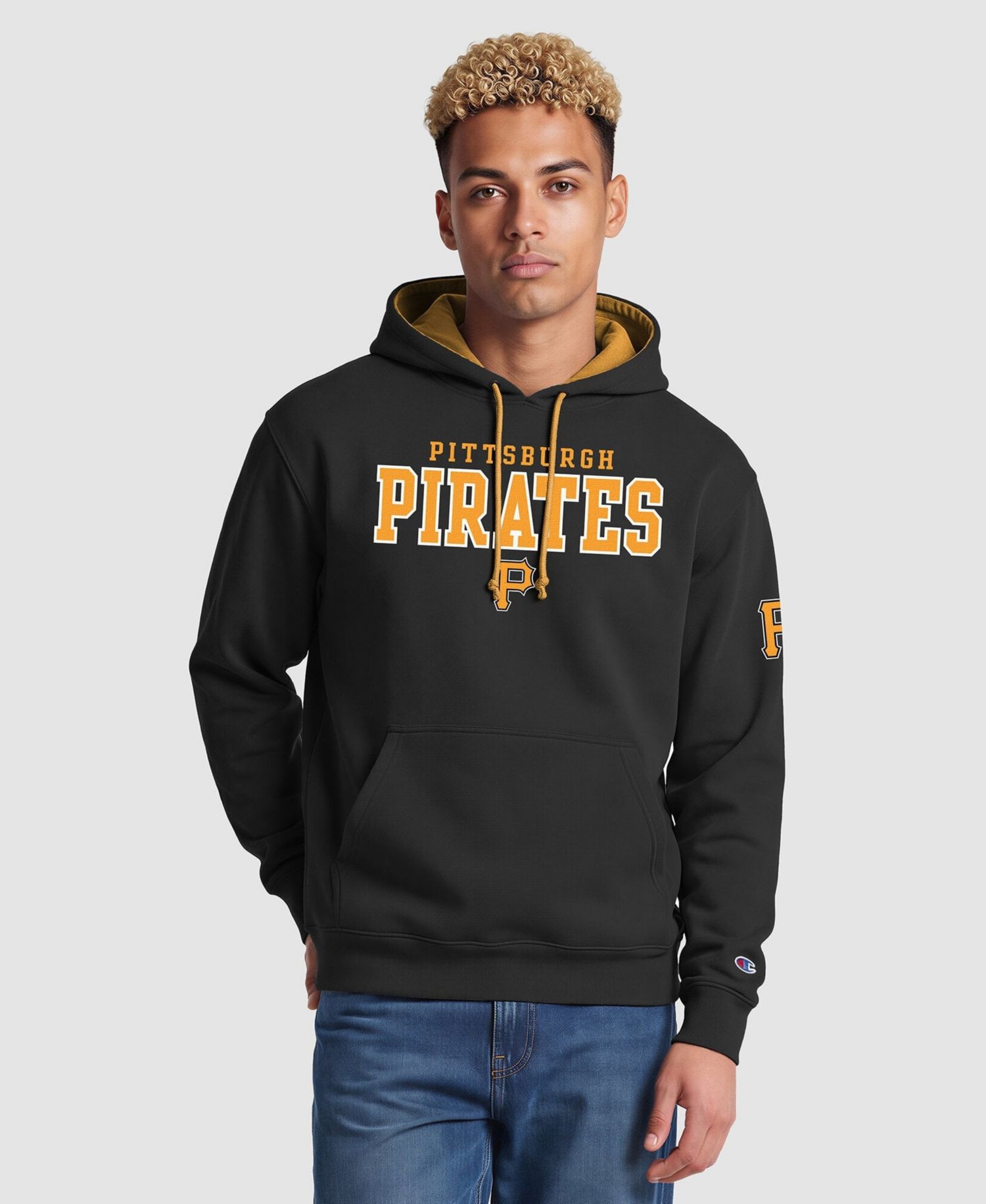 Men's Black Pittsburgh Pirates Fleece Hoodie