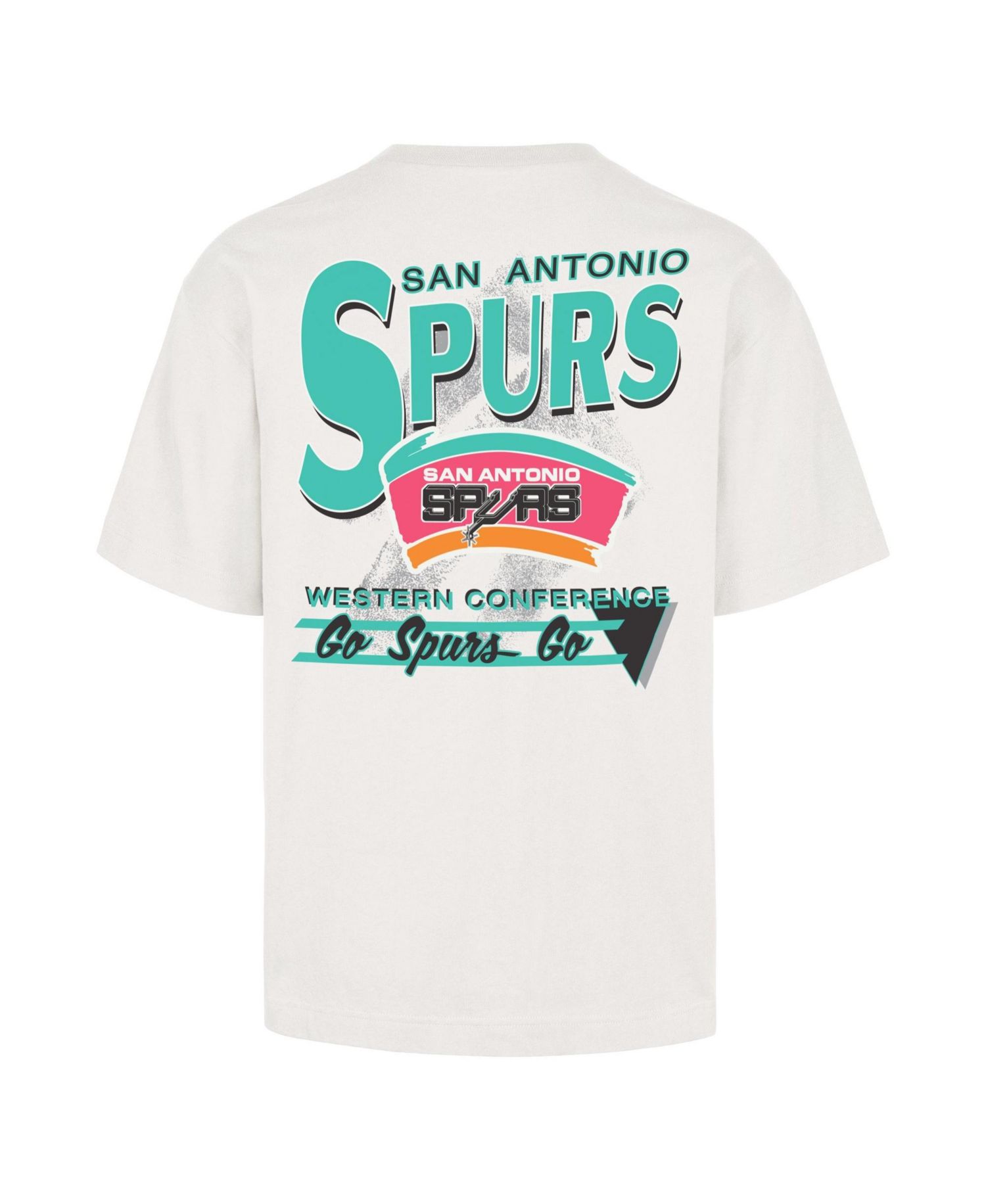 Men's White San Antonio Spurs Under Bar Foundation T-Shirt