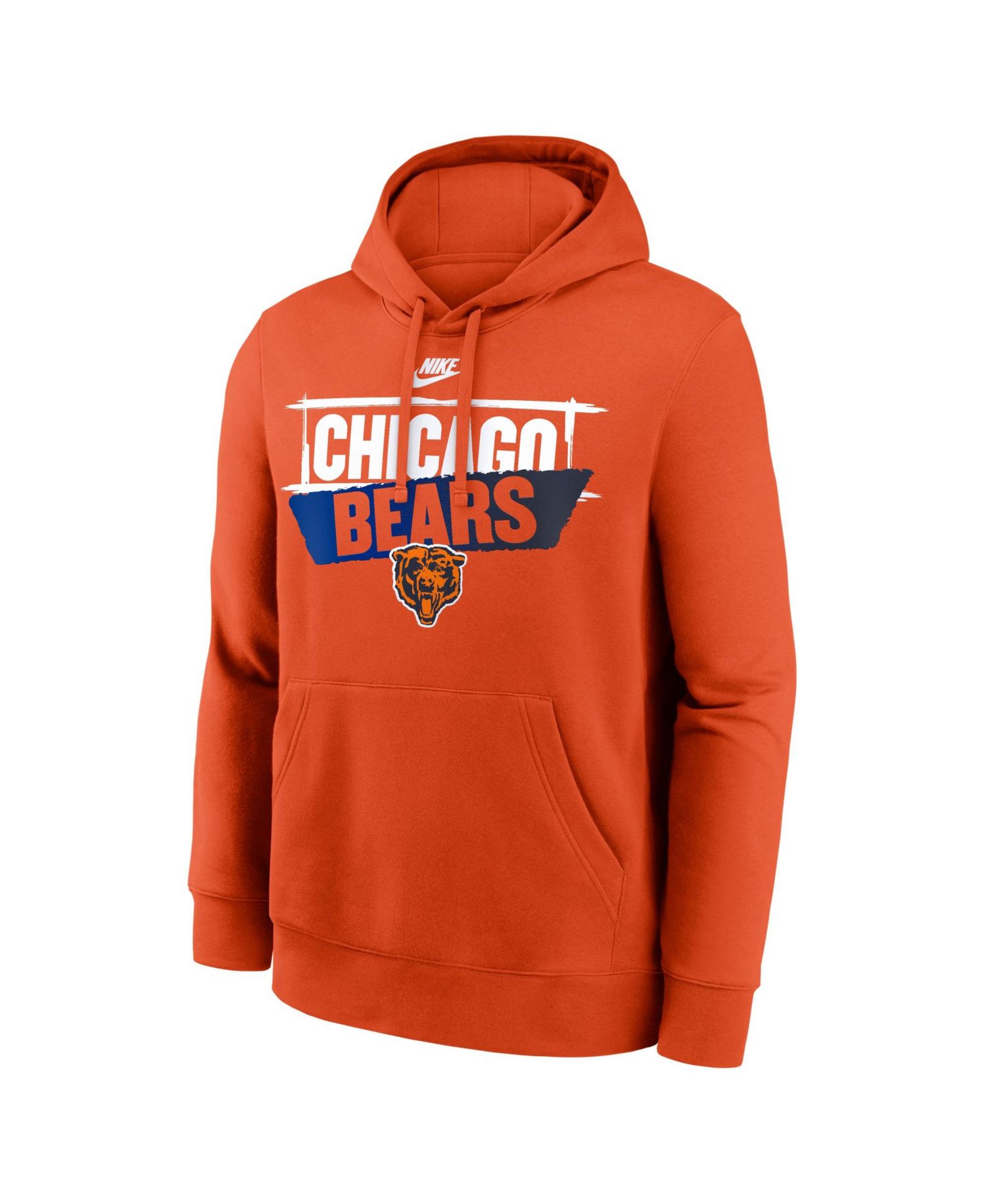 Men's Orange Chicago Bears Rewind Club Hoodie
