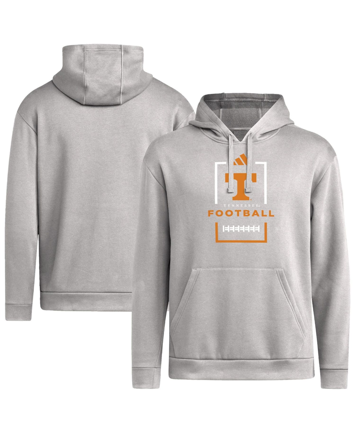 Men's Gray Tennessee Volunteers Football Hoodie
