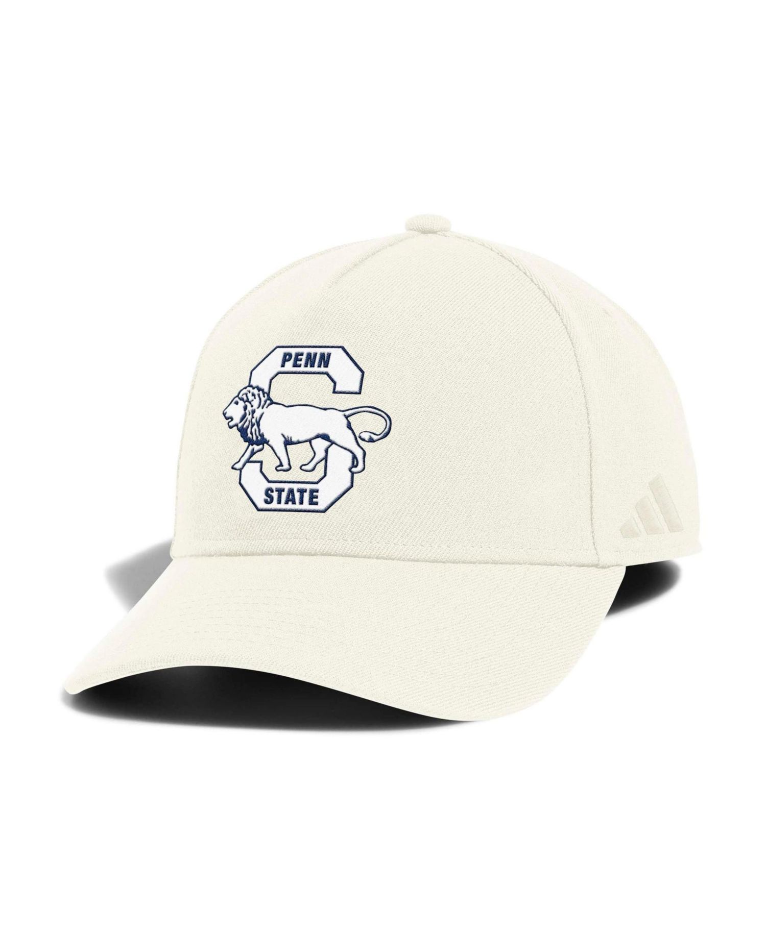 Men's Cream Penn State Nittany Lions Elevated A-Frame Adjustable Hat