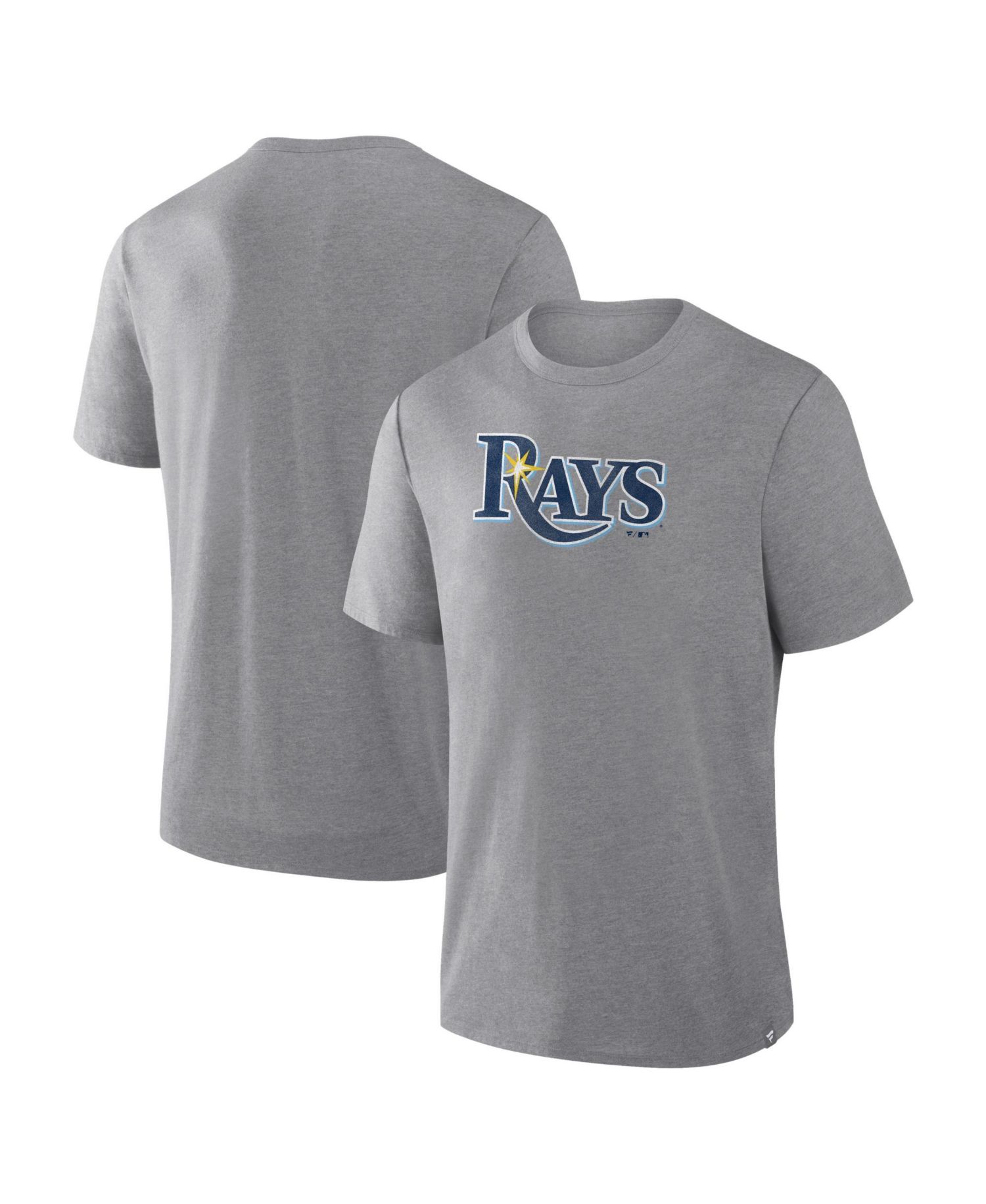 Men's Heather Gray Tampa Bay Rays Play Tribute Tri-Blend T-Shirt