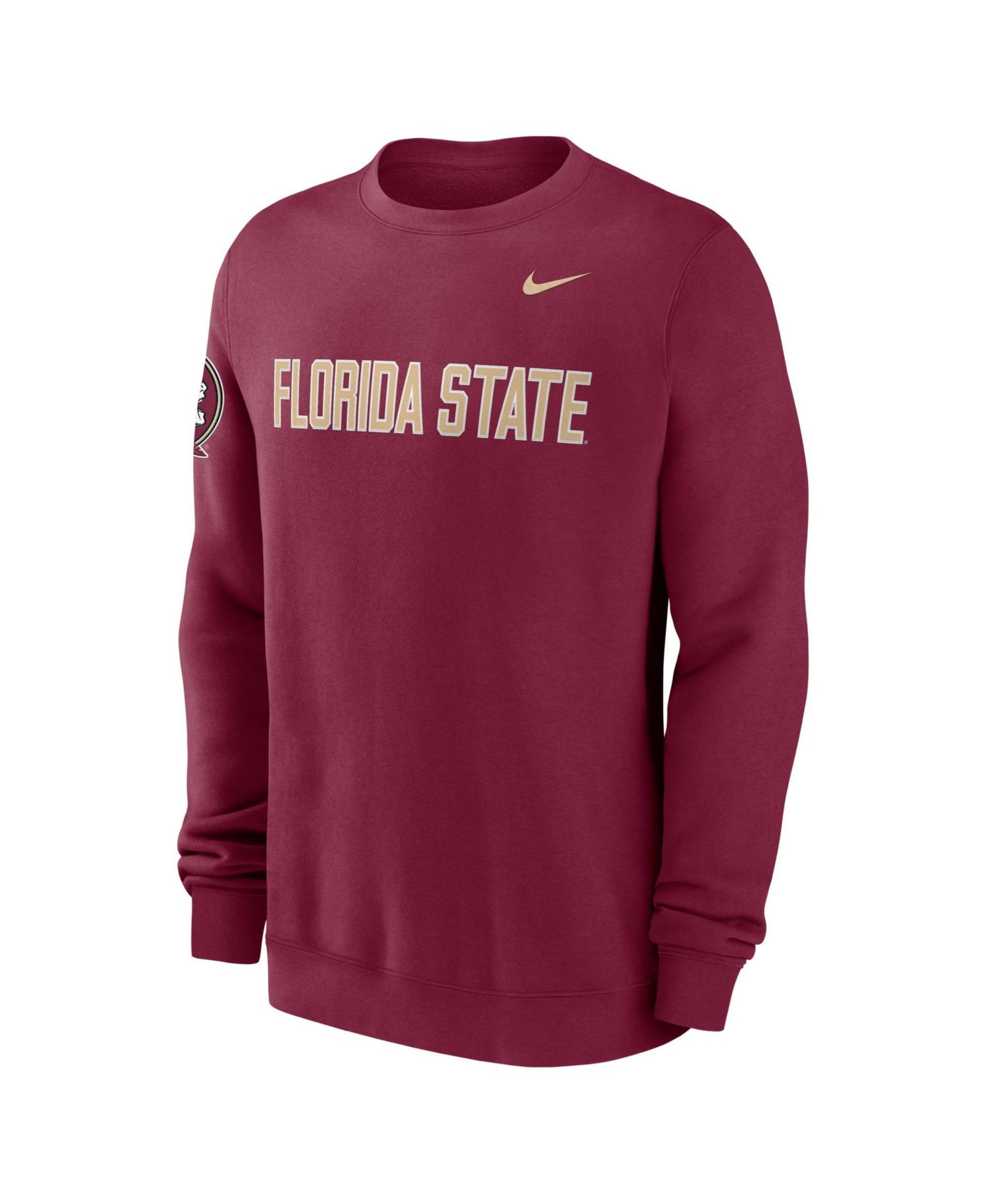 Men's Garnet Florida State Seminoles 2026 Sideline Club Sweatshirt