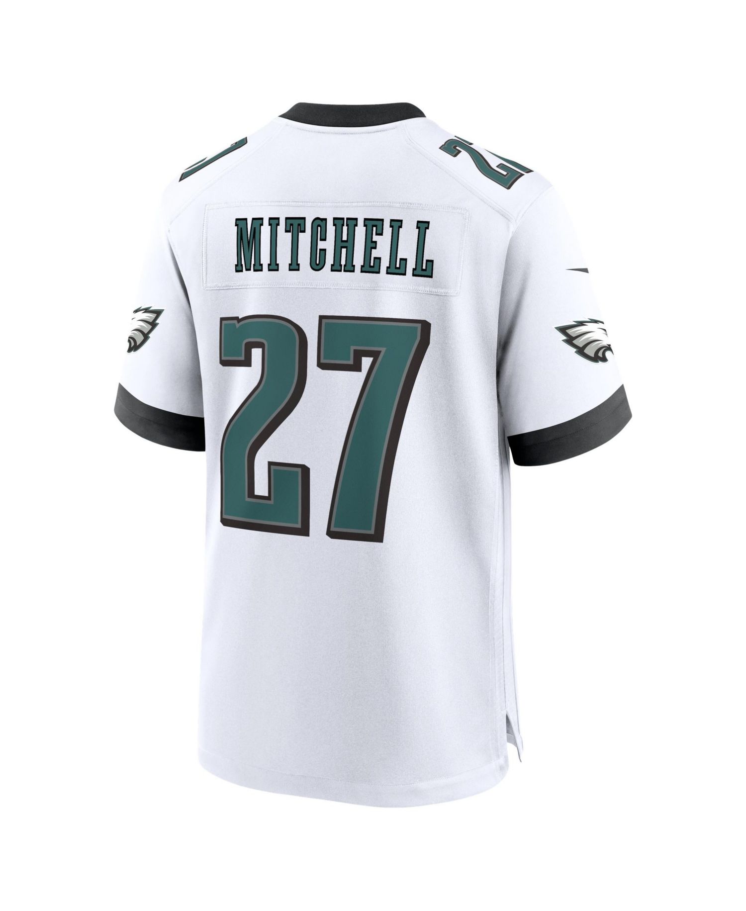 Men's Quinyon Mitchell White Philadelphia Eagles Game Jersey
