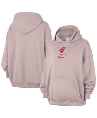 Women's Light Pink Indiana Fever Studio Fleece Hoodie