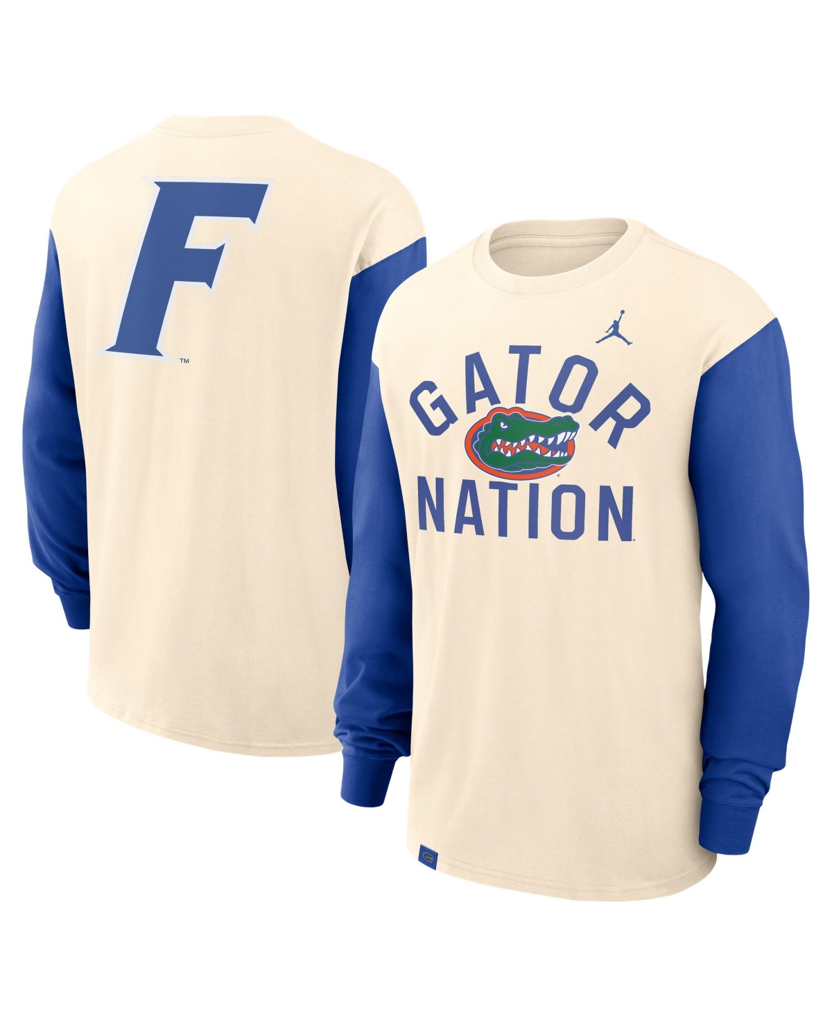 Jordan Men's Florida Gators Primetime Mantra Max90 Relaxed-Fit Long-Sleeve T-Shirt