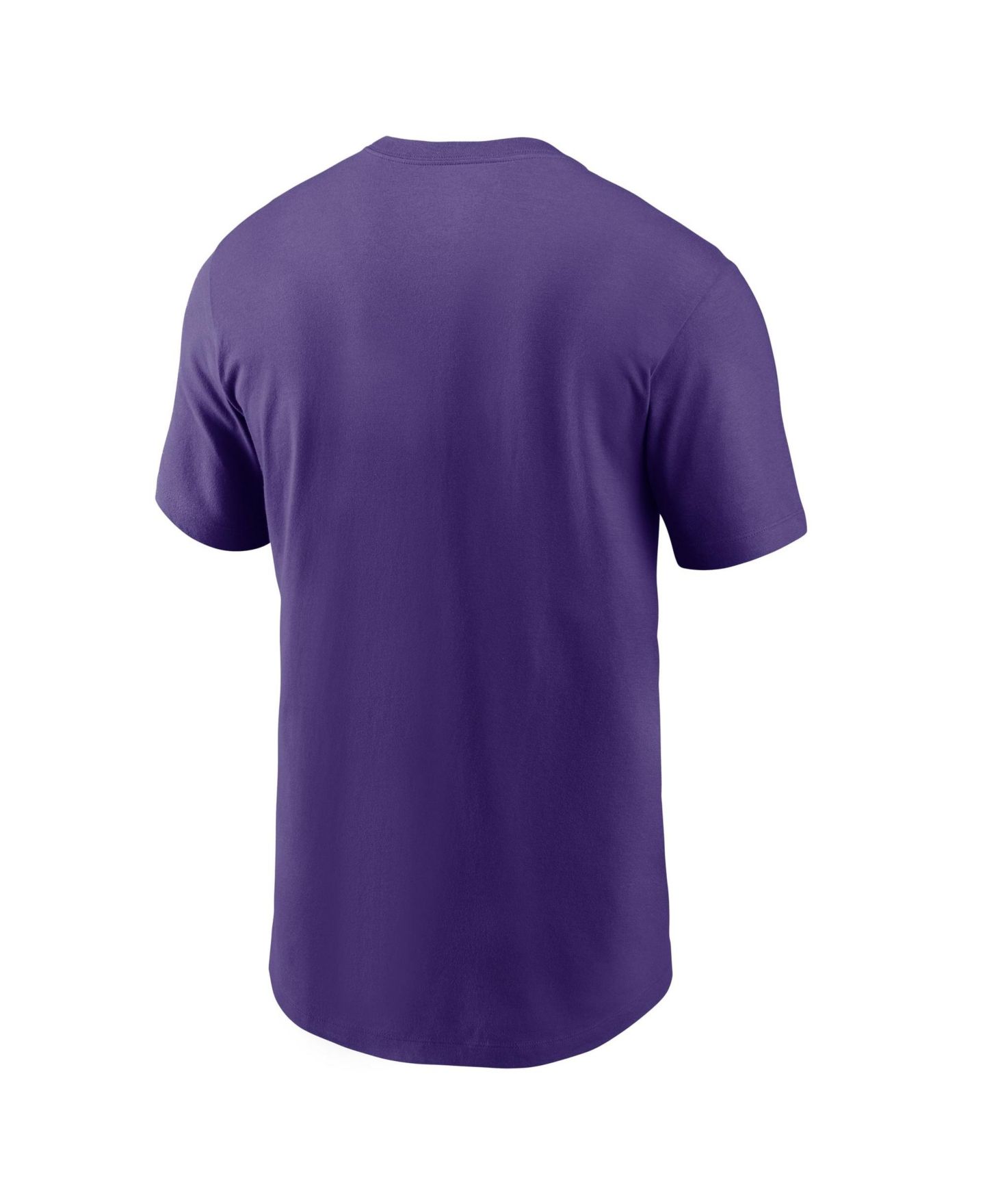 Мужская футболка Nike Purple LSU Tigers Primetime Logo Mantra — фото 4