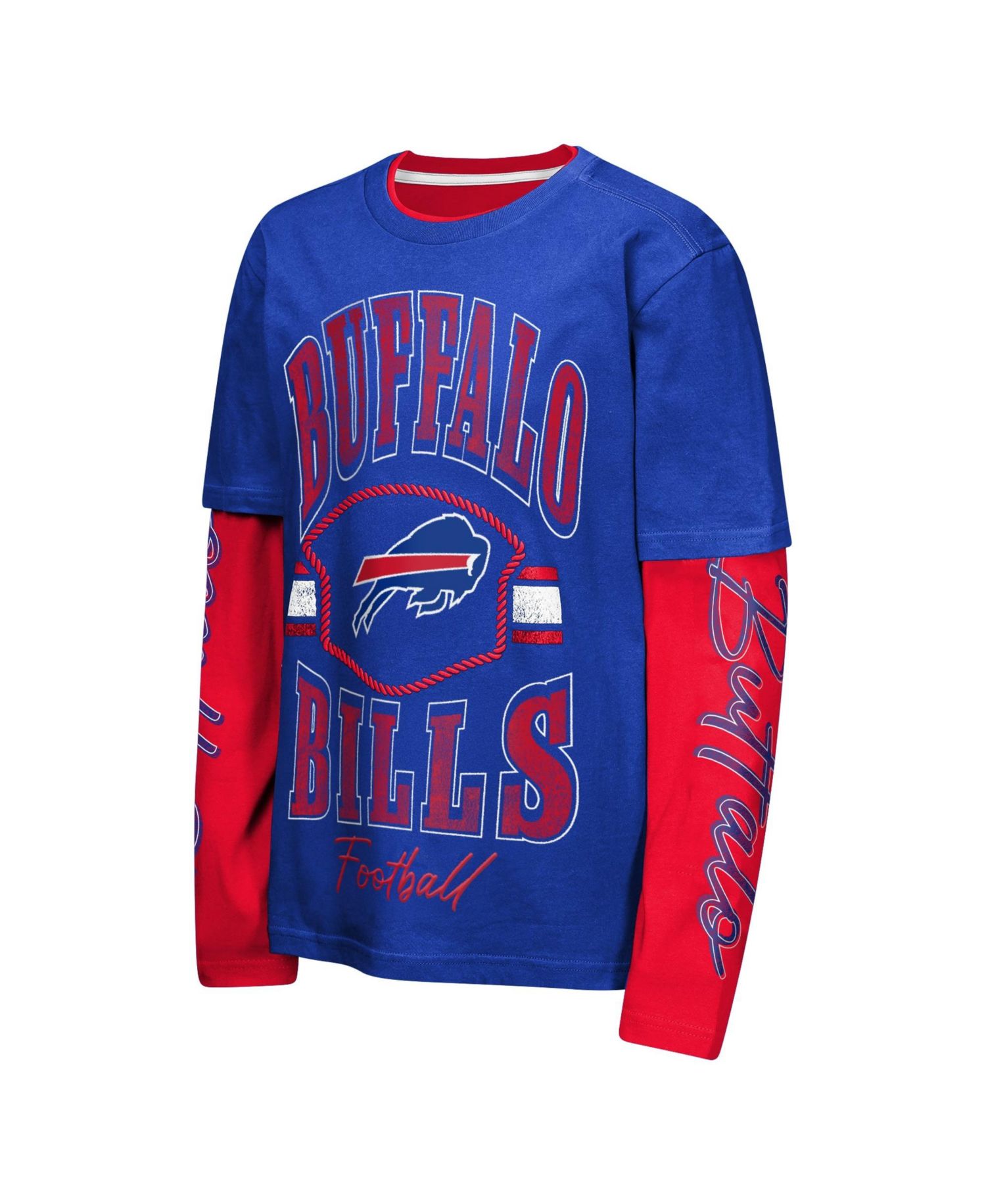 Big Boys and Girls Royal Buffalo Bills Motion Combo Set