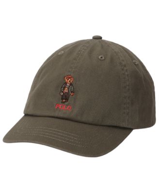 Boys' 2T-7 Polo Bear Cotton Twill Ball Cap