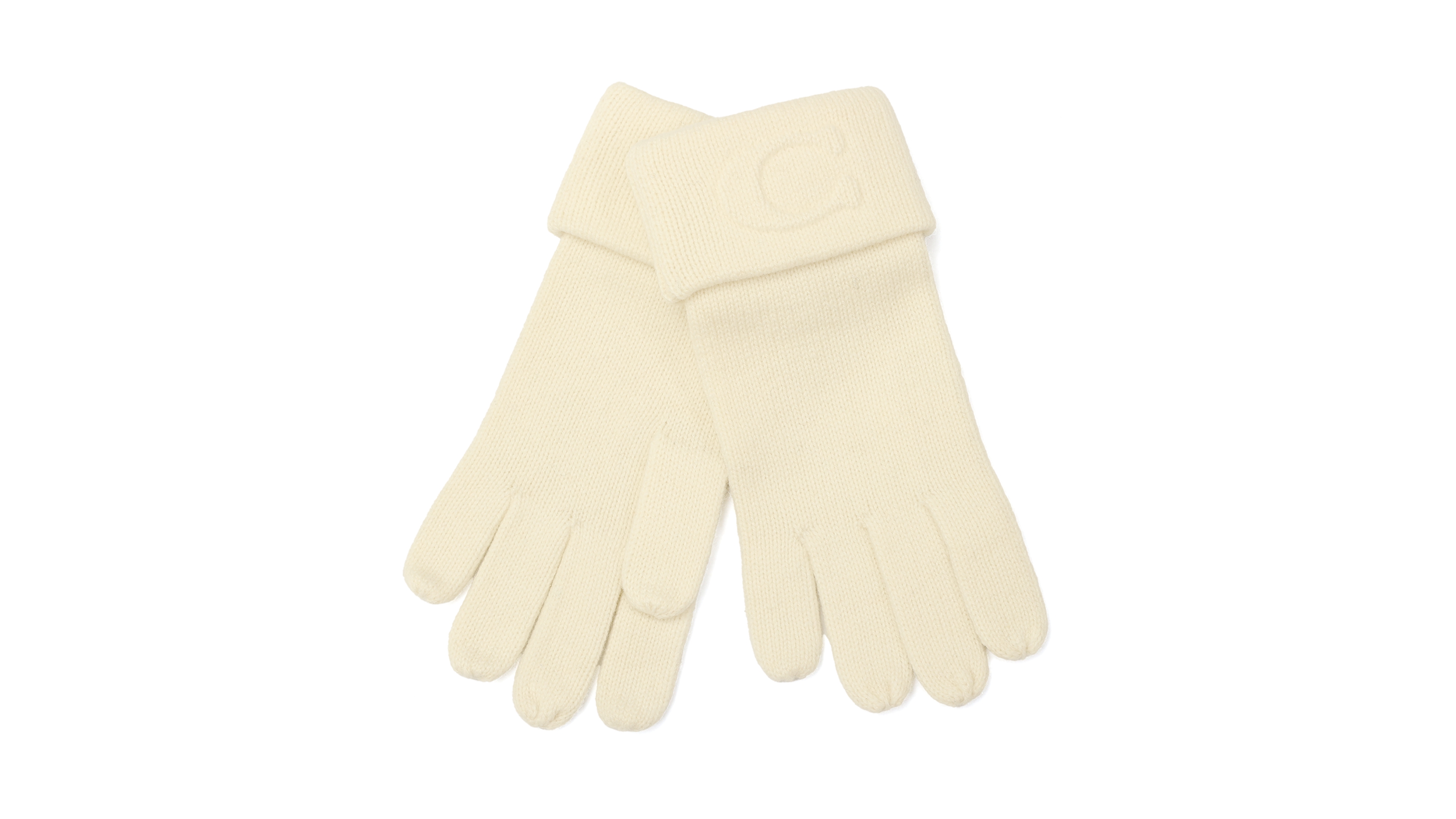 Coach Women's Embossed C Touchscreen Wool-Blend Gloves