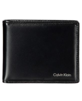Men's RFID Leather Slimfold Wallet