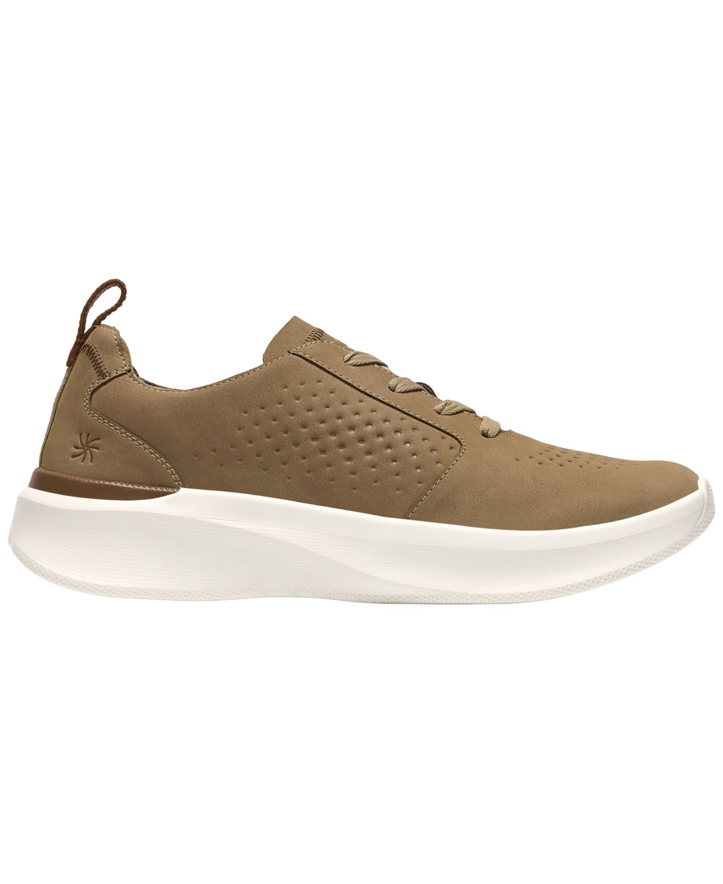 Мужские кроссовки Clarks Solevana Walking Low-Top, цвет: Песочный — фото 2