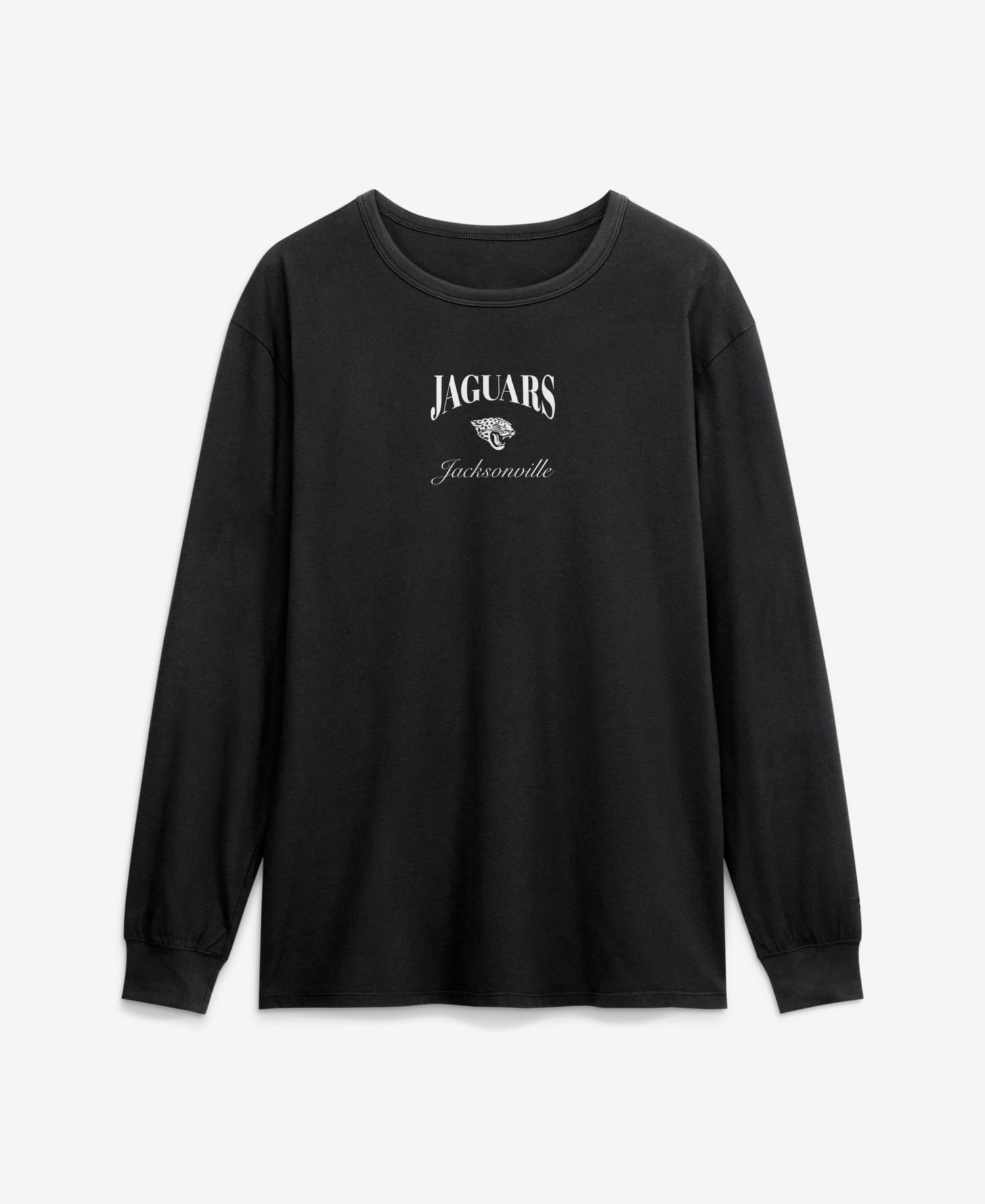 Men's Black Jacksonville Jaguars Midnight Falls Long Sleeve T-Shirt
