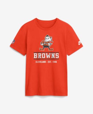 Men's Orange Cleveland Browns Sideline Alternate Final Sprint Dri-FIT T-Shirt