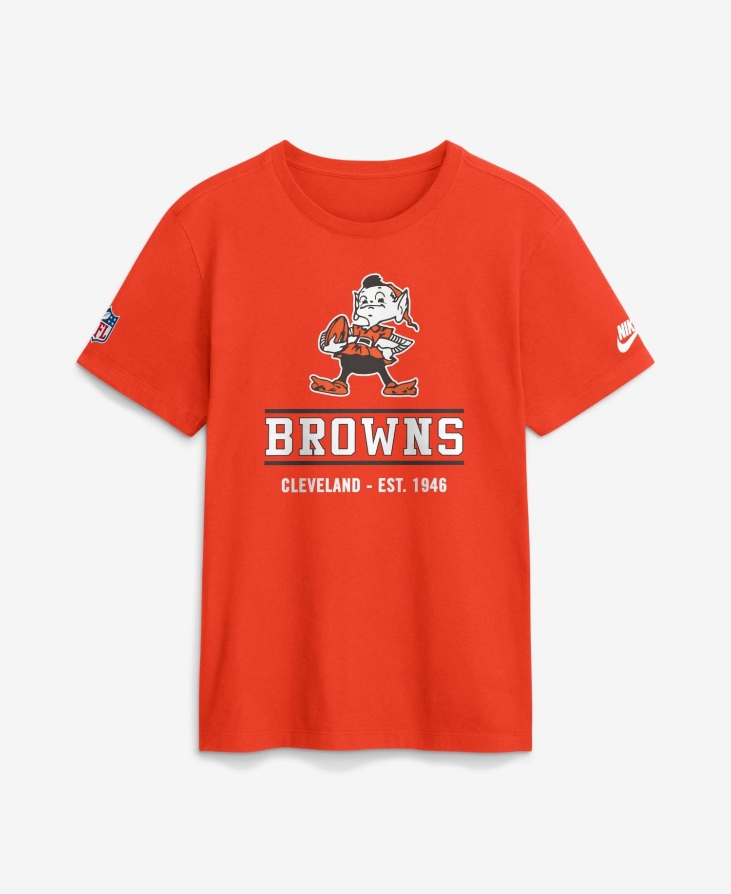 Men's Orange Cleveland Browns Sideline Alternate Final Sprint Dri-FIT T-Shirt