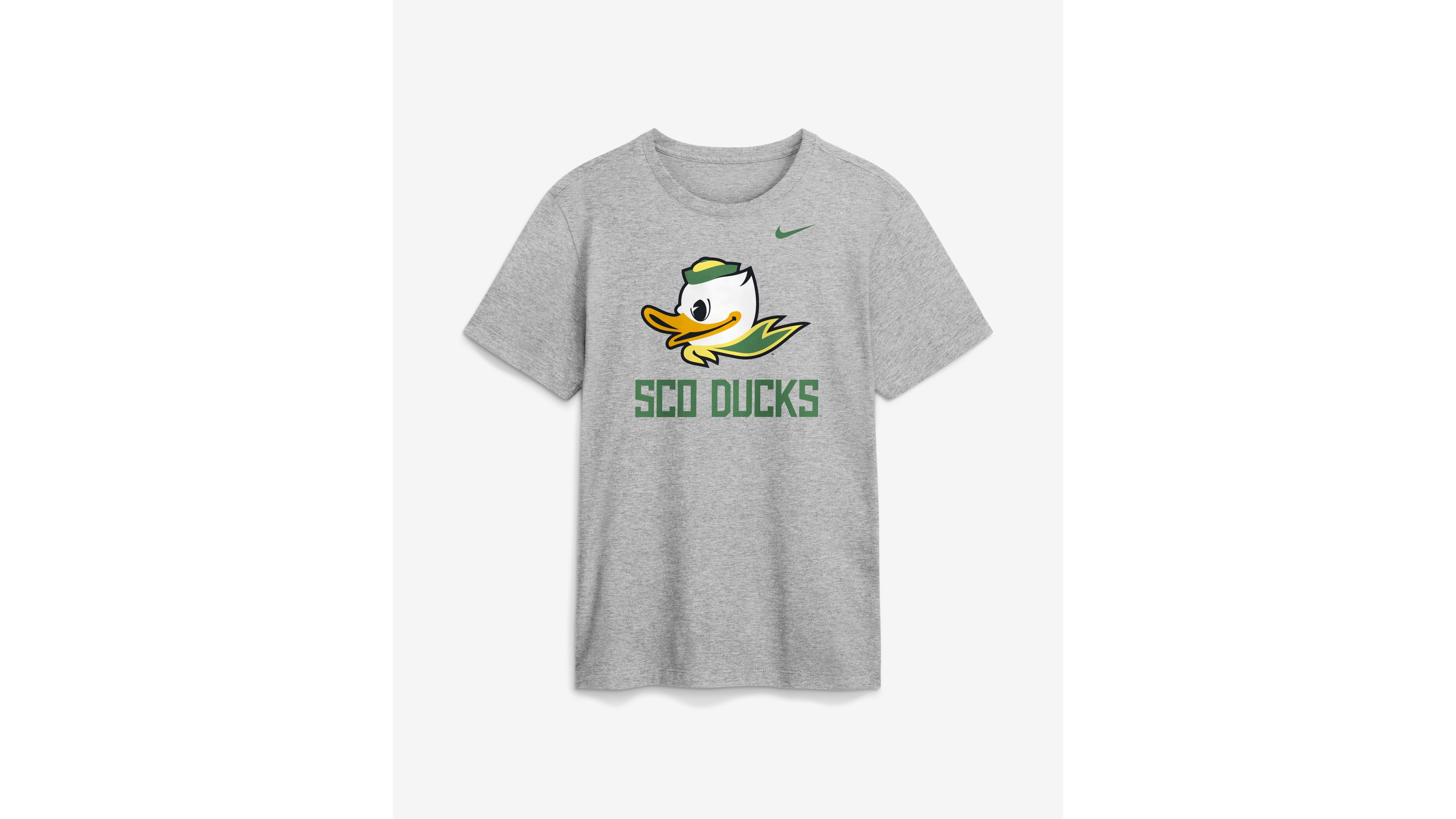 Nike Men's Gray Oregon Ducks Primetime Logo Mantra T-Shirt