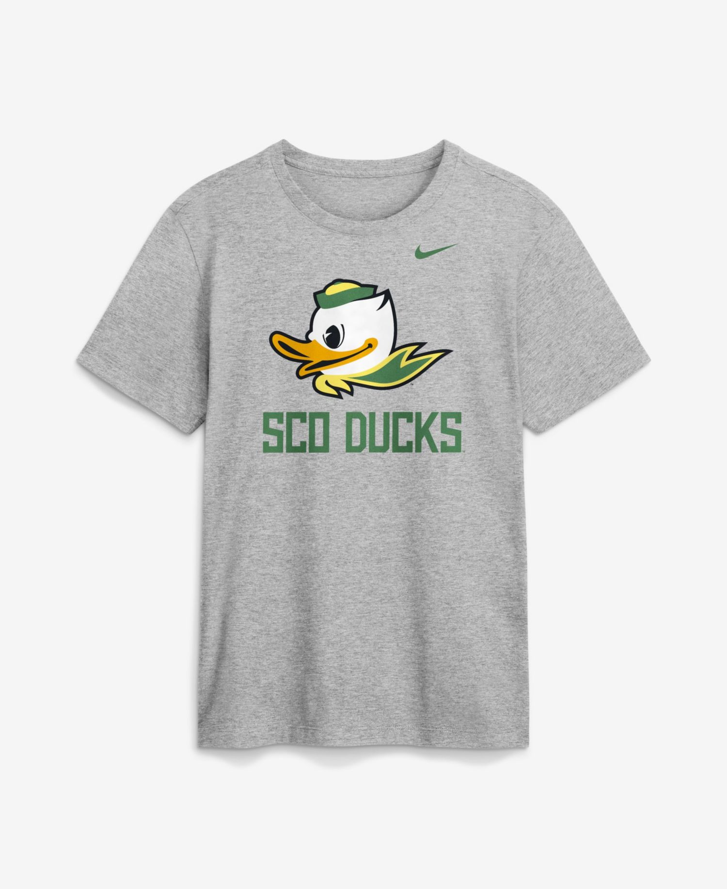 Men's Gray Oregon Ducks Primetime Logo Mantra T-Shirt