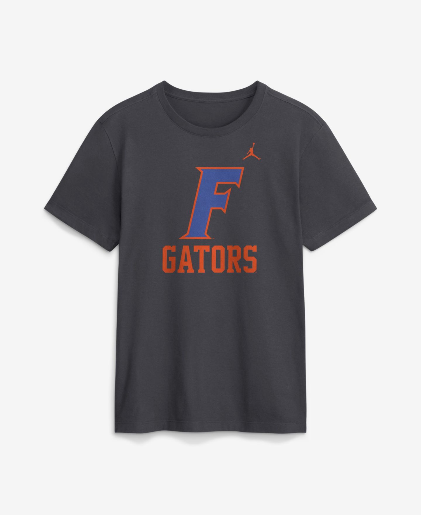 Мужская футболка Jordan Anthracite Florida Gators Primetime Logo Mantra — фото 1